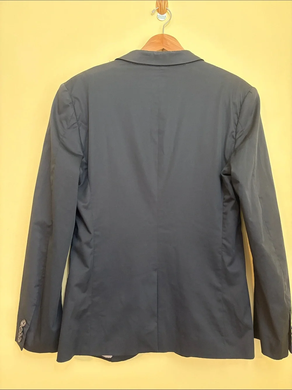 Jil Sander | Black Tailor Made Two-Button Made in Italy Blazer 48 IT/EU 38 US
